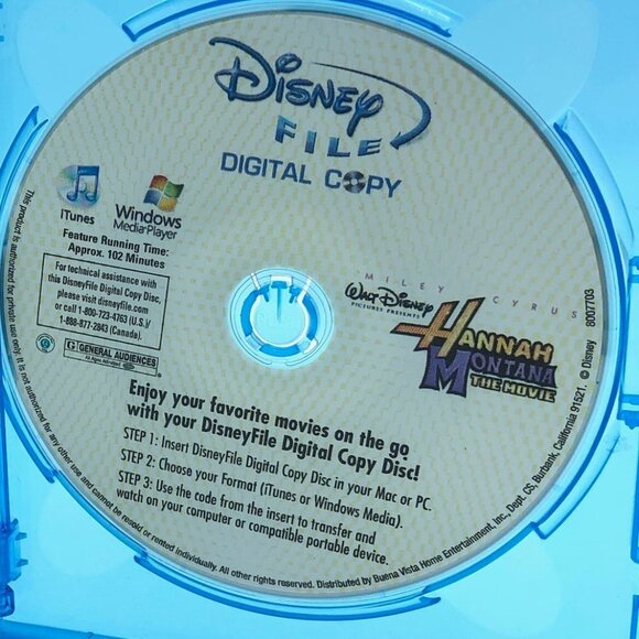 Hannah Montana The Movie Deluxe Edition 3 CD Set with Digital Copy - Picture 6 of 6